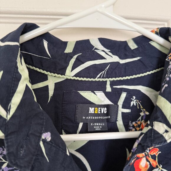 Maeve Anthropologie Zooey Bubble-Sleeve Blouse - XS - Picture 9 of 13